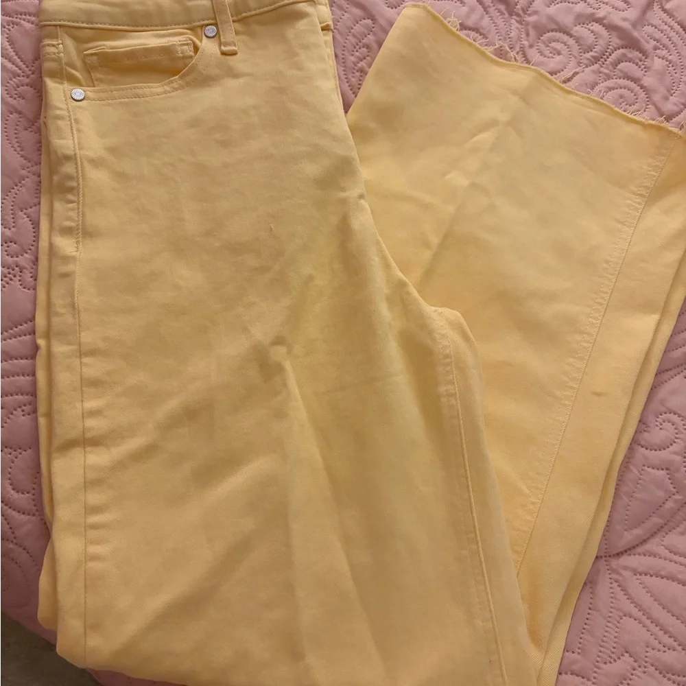 NWT Sz6 Sofia by Sofia Vergara Women's Margot Wide Crop Super High Rise Jeans - Picture 5 of 9